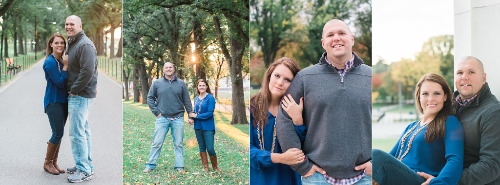Lincoln Memorial Sunrise Engagement Session, Brittney Livingston Photography