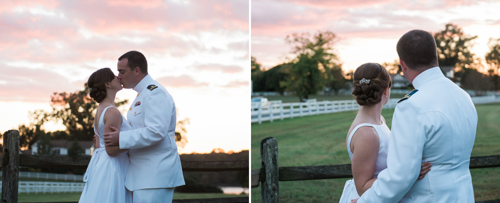 Rustic Southern Maryland Wedding Sunset | Brittney Livingston Photography